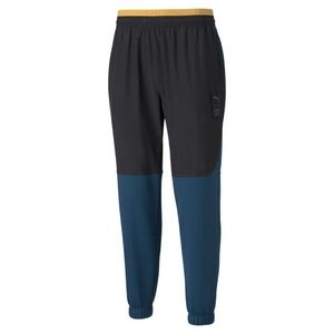 PUMA Men's Train First Mile Jogger New Pants Size M Blue & Black